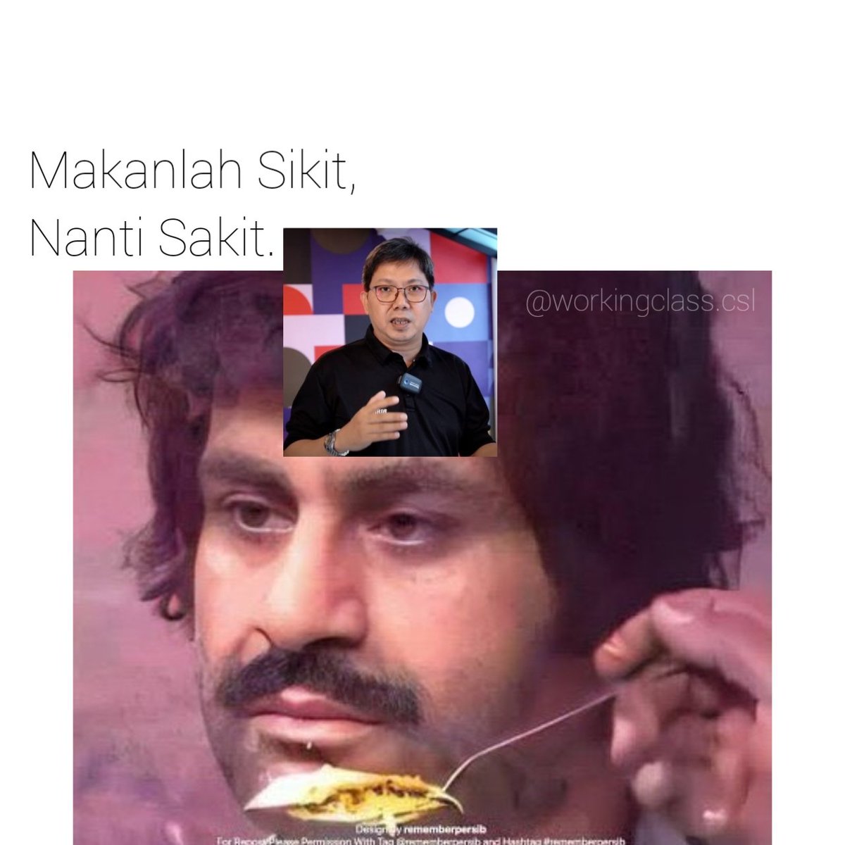 sakmadyonewae's tweet photo. Makanlah Sikit Bung Towel https://t.co/9t4OD04GPk