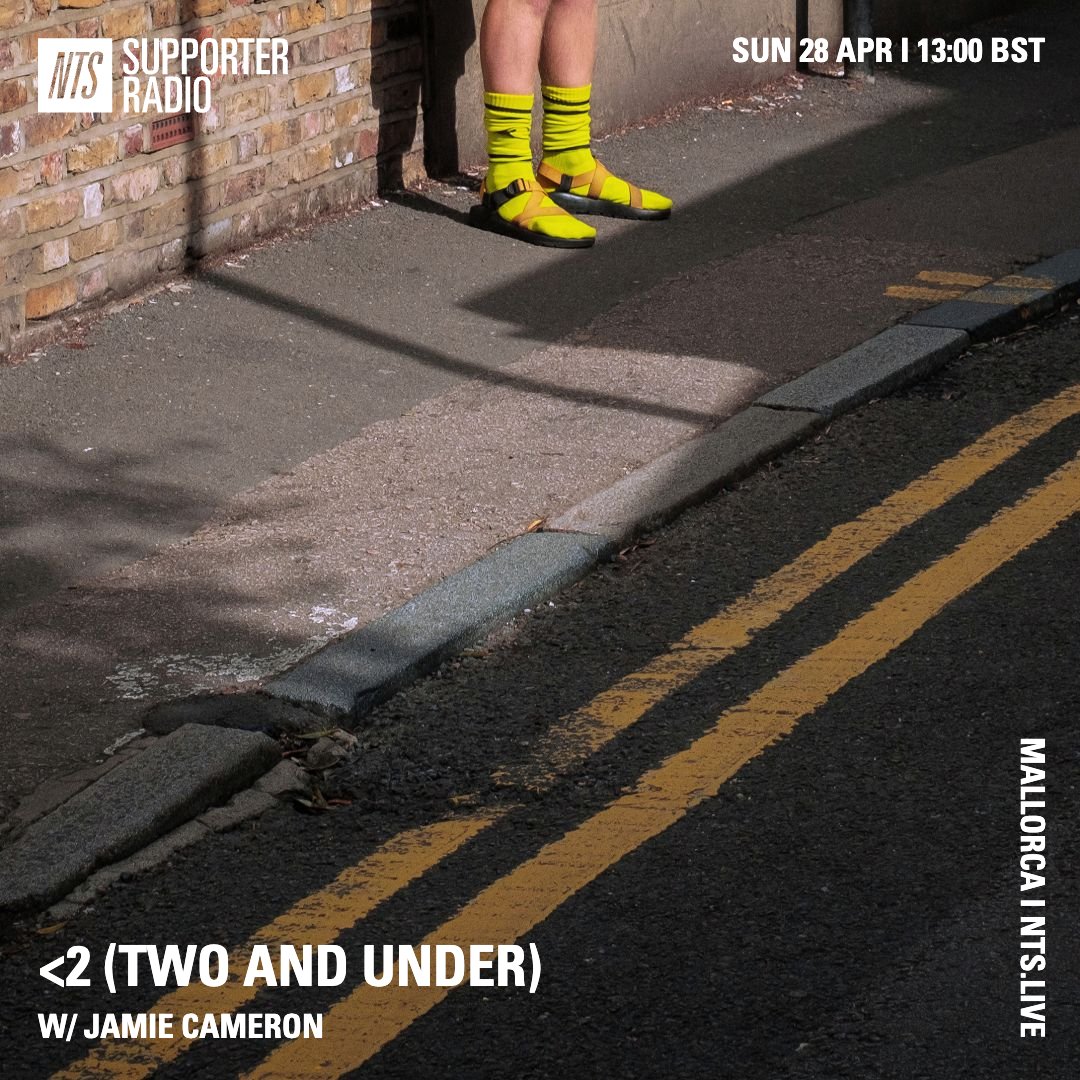 Very proud to say that next Sunday at 1pm, <2 (two and under) will air on @NTSlive 📡 Locate your pencil, consult your calendar.