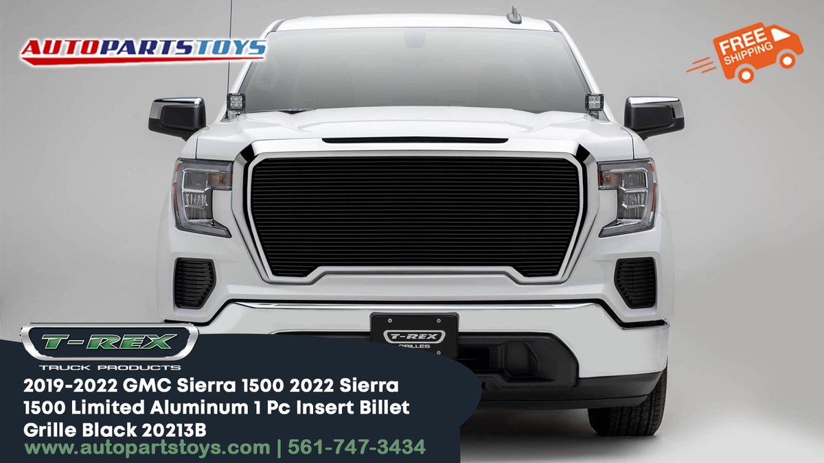 🚗 Elevate your GMC Sierra's style with the T-Rex Billet Grille! Designed specifically for 2019-2022 GMC Sierra 1500 and the 2022 Sierra 1500 Limited, our grille features a sleek, black powdercoat finish and durable billet aluminum construction.
.
.
.
#TRexGrille #GMCSierra