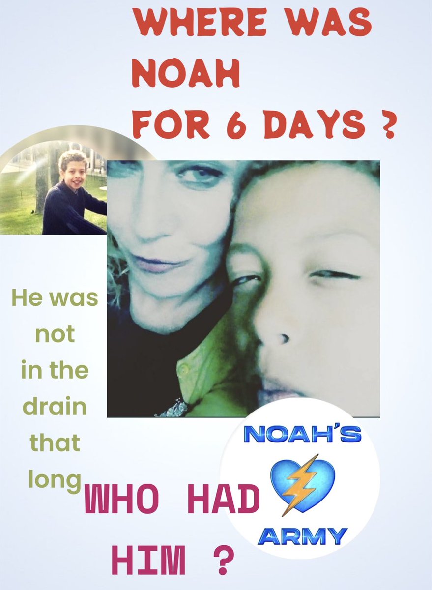 Where was NOAH DONOHOE FOR 6 DAYS ???? WHERE WHERE WHERE ? #JusticeForNoahDonohoe #RememberMyNoah💙 #NoahsArmy⚡ #Week200 #TwitterStormSunday1811