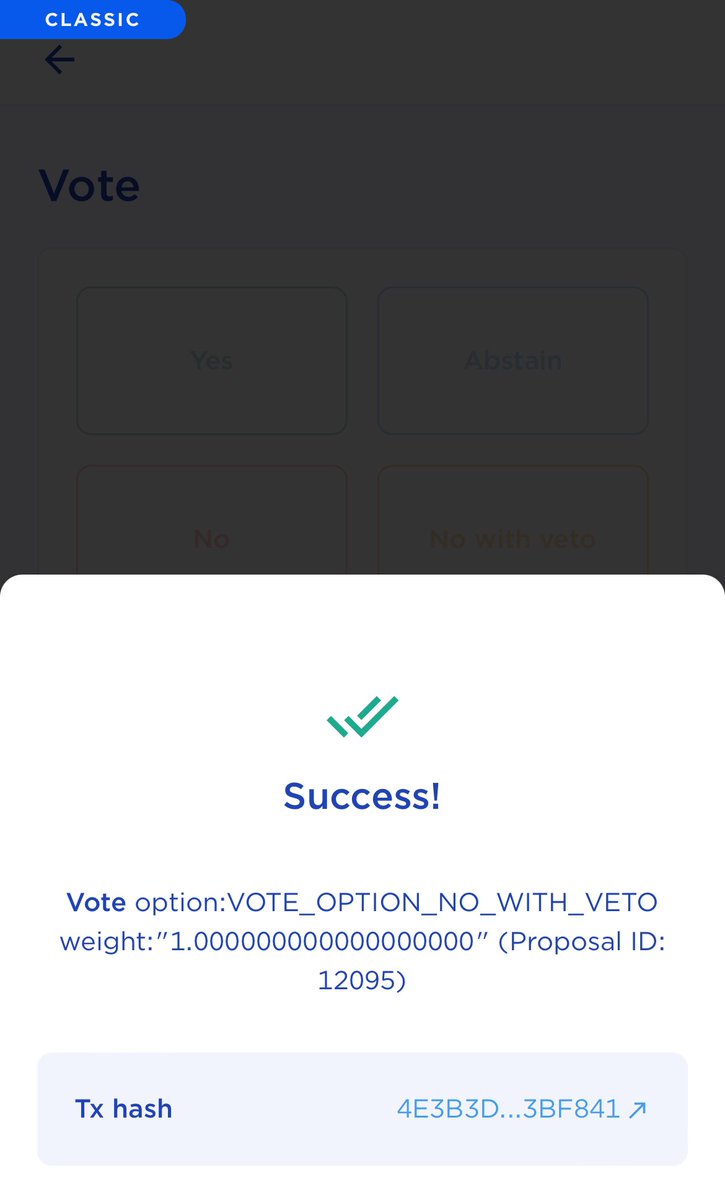 🚨My vote is now “No With a Veto” for prop 12095🚨