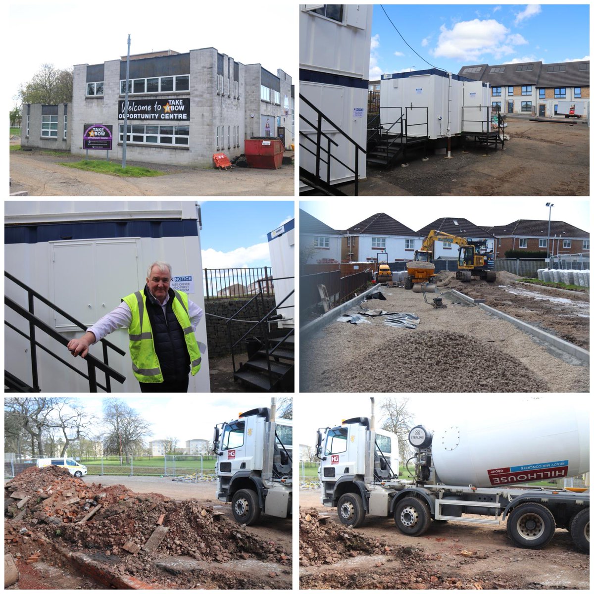 <a href="/Takeabow_kk/">Take A Bow Development Trust</a> major refurbishment &amp; reconstruction is taking shape. This #assettransfer project is bringing hope into the heart of the community in <a href="/EastAyrshire/">East Ayrshire</a> - building for our futures with community wealth building at heart. Supported by <a href="/scotgov/">Scottish Government</a> community ownership fund.