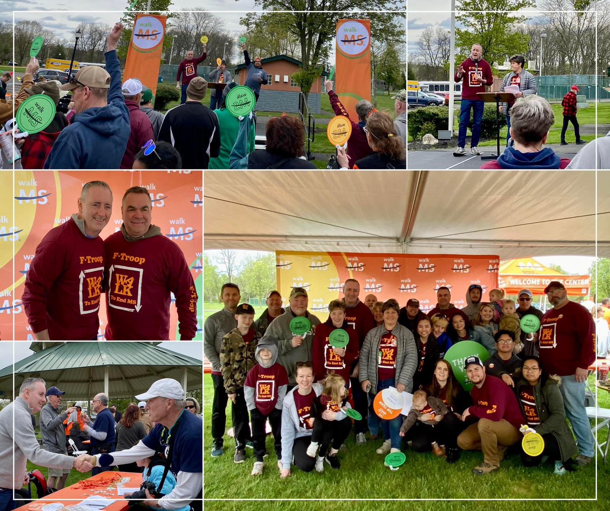 RepBrianFitz's tweet photo. A great morning at the annual @mssociety Walk in Sellersville! Each year, this incredible event helps raise awareness and funds to further NMSS's mission to find a cure. As a member of the Congressional Multiple Sclerosis Caucus, I look forward to continuing working alongside the NMSS and our local MS advocates to advance federal policy solutions to better the lives of those living with and affected by MS. Special thanks to the amazing Denise Franklin, MS Walk Chair, and all who joined us this morning in uniting to march for a cure!