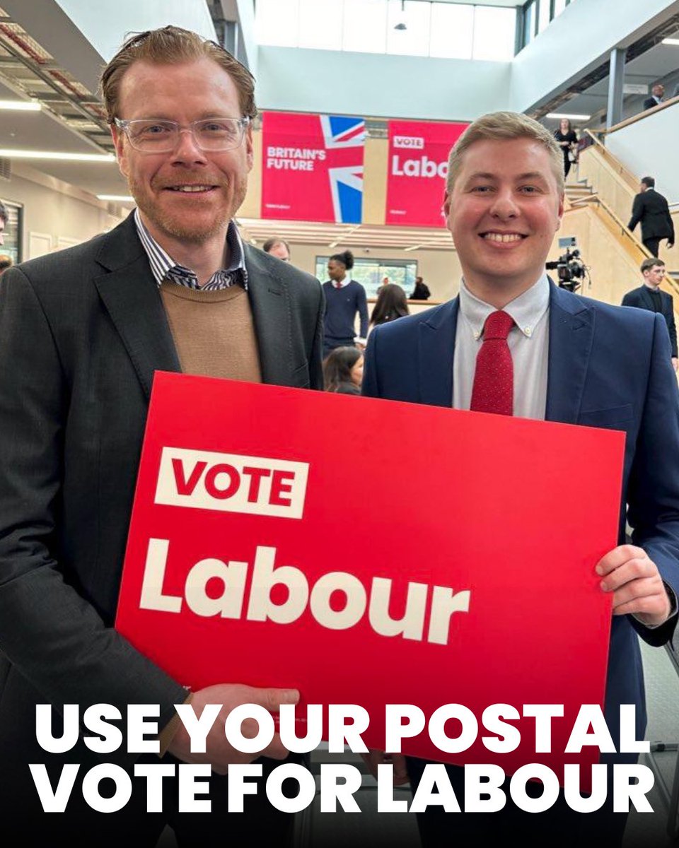 People across Burton and Uttoxeter are getting their postal votes 📮

Use your vote for Alastair Watson for more visible policing, preventing crime and supporting our fire service ✅