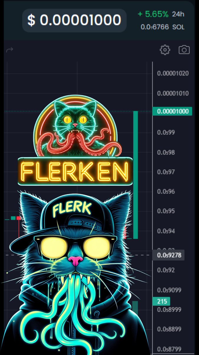 #FLERKEN Dropped a zero, Lets keep that $FLERK 'n zero off, LFG, only up from here!