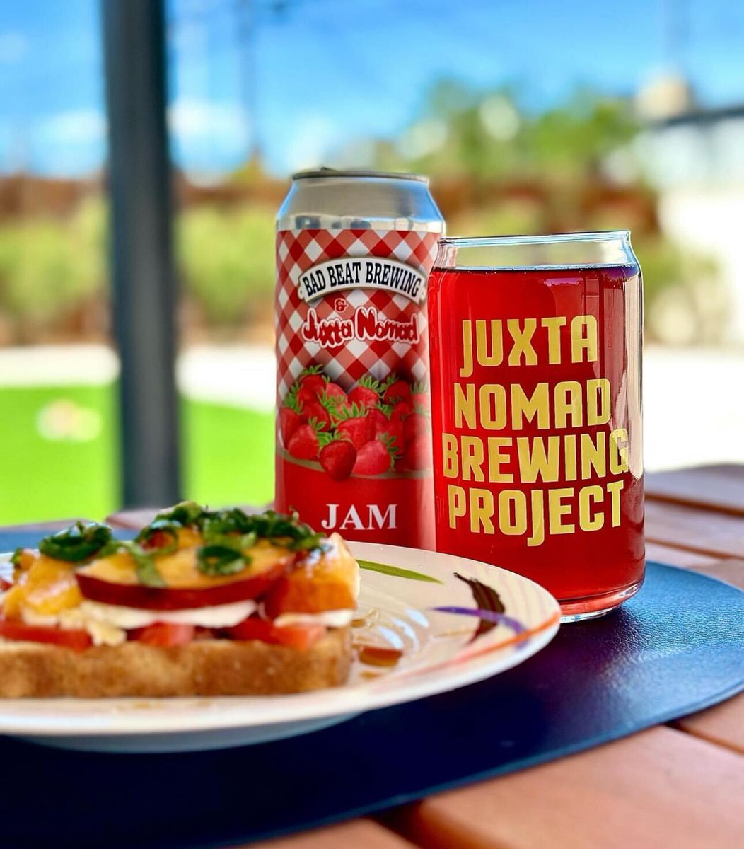 It’s pb&j on the patio weather and Juxta Nomad has you covered with all of the nostalgic flavors... in adult form! ☀️ 🍺

@juxta_nomad

#NCBA #nvbeer #brewery #craftbeer #beer #craftbrewersassociation #drinklocal #shopsmall #independentbeer #supportcraft #nomadarmy