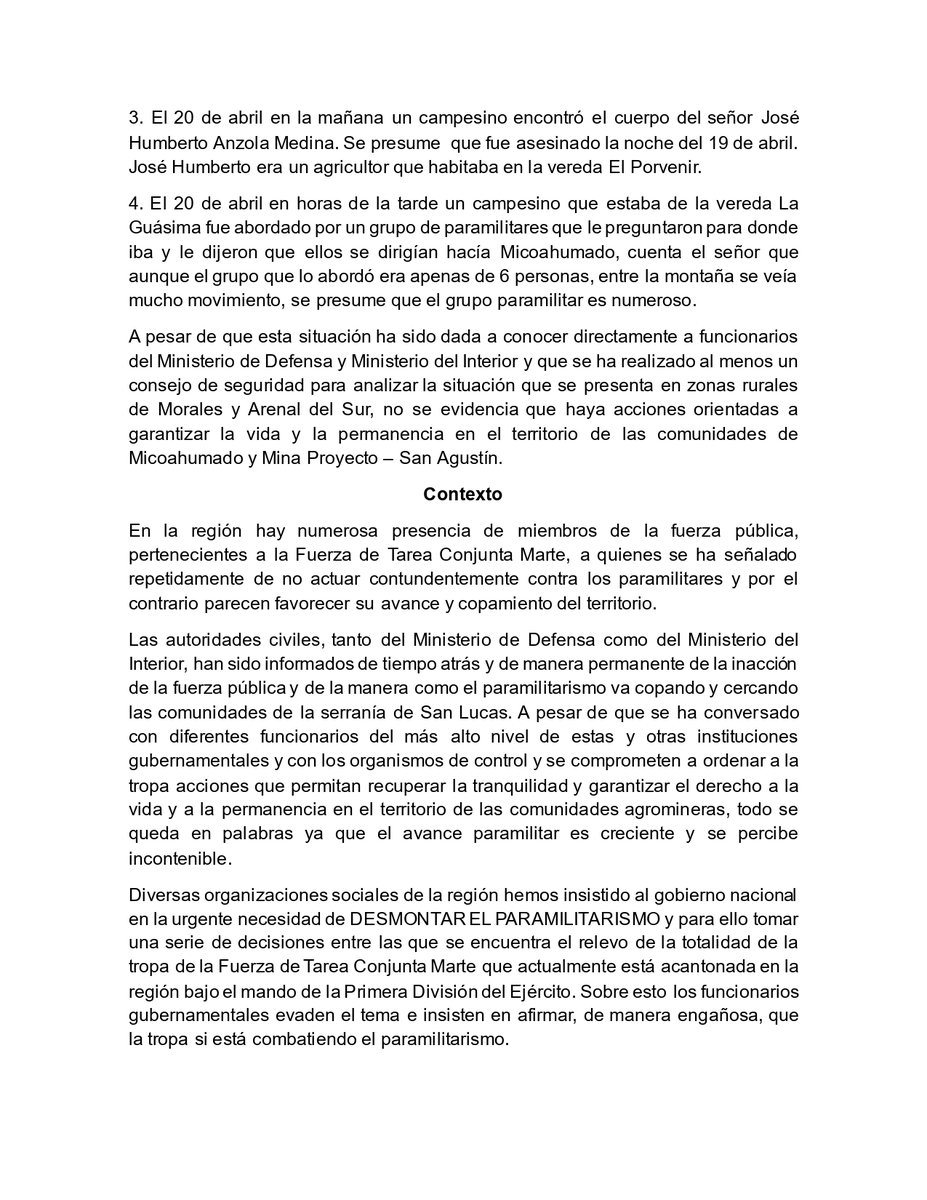 Corporación Sembrar tweet media