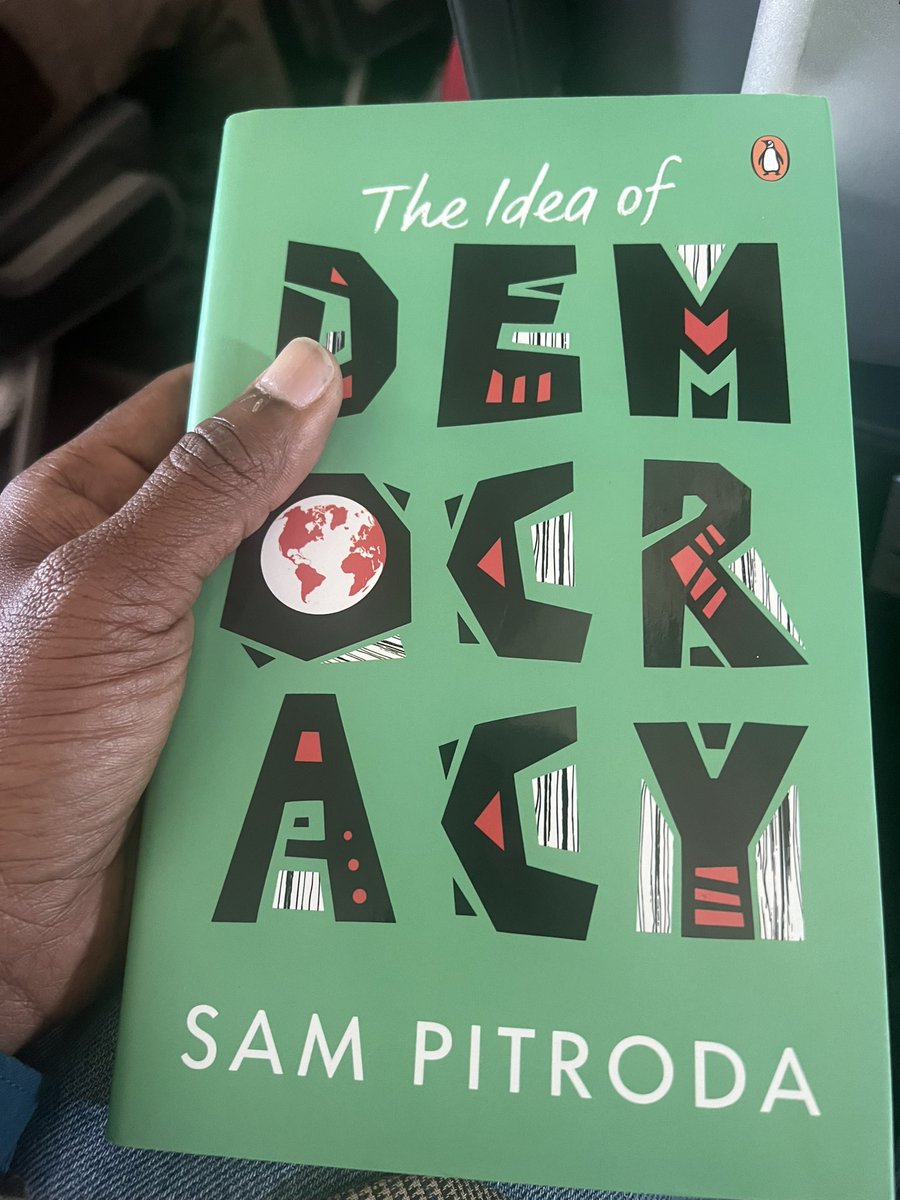 Maybe the first one to get signed copy of @sampitroda's #TheIdeaofDemocracy ❤️

Onwards & upwards 🚀🧨✋🏾
@RahulGandhi @INCIndia 
@INCOverseas 

Let's 2️⃣0️⃣2️⃣4️⃣🗳️
@PenguinBooks @PenguinClassics 

#SenseWithSam