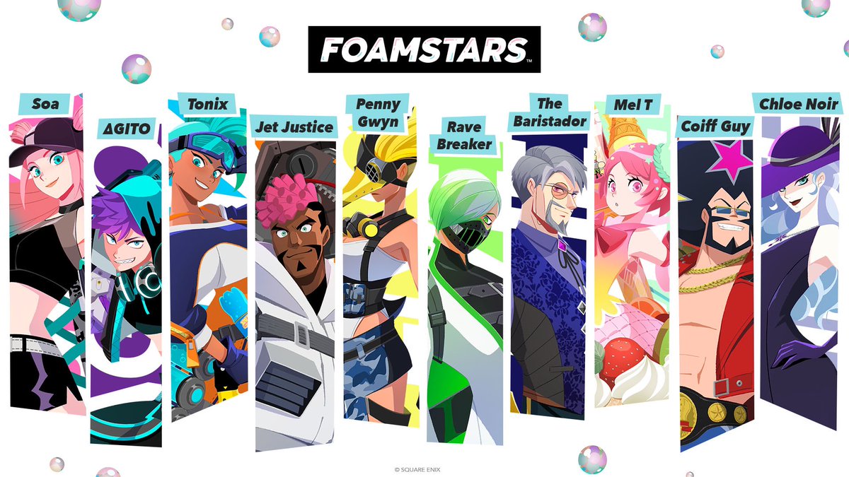 Chloe Noir joins our roster of bubbly #FOAMSTARS this season! Now that you’ve had some time with all ten in the arena… who is your main?