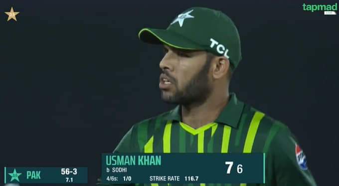 #PAKvNZNot Good day for Usman Khan 💔