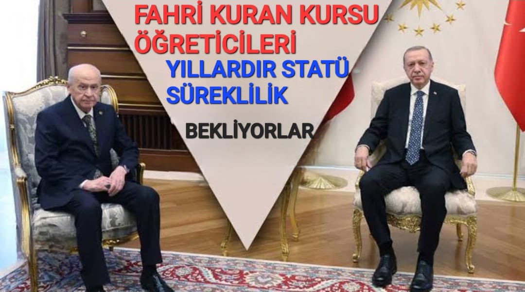 Hali hazırda tecrubeli personeline devletimiz ve diyanetimiz hakkını teslim etmeli...FAHRİ OGRETİCİYE KADRO 

FAHRİLER REİSTEN HABER BEKLER 

#RecepTayyipErdoğan
#AliErbaş
  
<a href="/RTErdogan/">Recep Tayyip Erdoğan</a> <a href="/dbdevletbahceli/">Devlet Bahçeli</a>  <a href="/ErbakanFatih/">Dr. Fatih Erbakan</a> @mehmetsaityaz@AvOzlemZengin