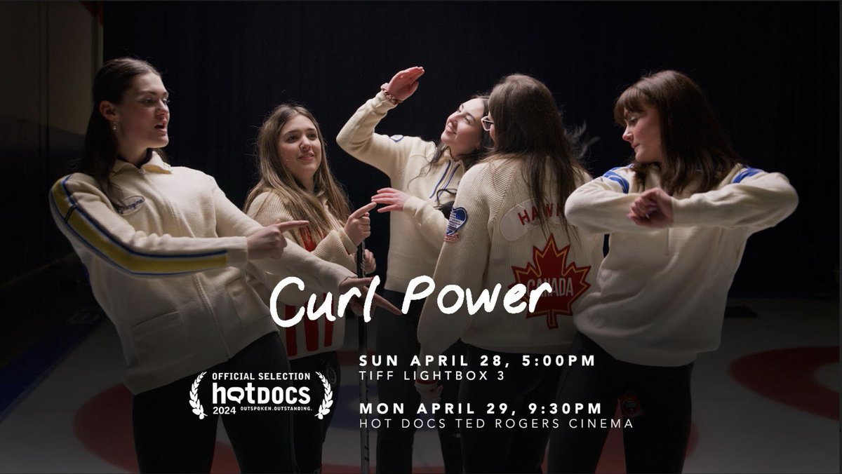 cullenoncurling's tweet photo. Stoked! A new curling documentary is on the way called Curl Power. A filmmaker followed a BC junior girls team--who happen to have some legendary mothers--and made what I've heard is an unreal film. It debuts at Hot Docs in Toronto in a week, go see it!

https://t.co/lBQPaPy5zX https://t.co/pk9yQAfsUA