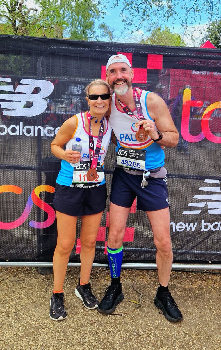 Huge congratulations to Mrs Boyle and her husband Paul on completing the #londonmarathon2024 they have raised a staggering amount for The Children's Cancer Unit Charity .If you would like to donate to this fantastic cause, follow the link tinyurl.com/2vxcwbft @BoxtyBoyle