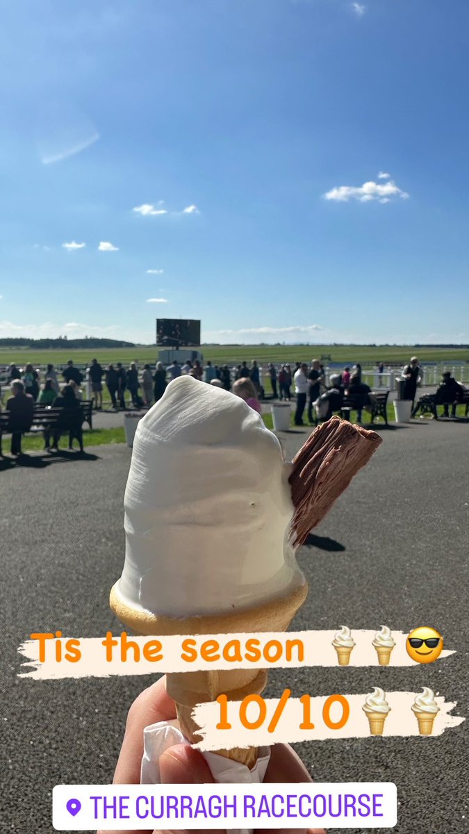 2024 - 99 season episode 1 🍦🍦 😎@curraghrace. Really enjoyable day out at the track today.