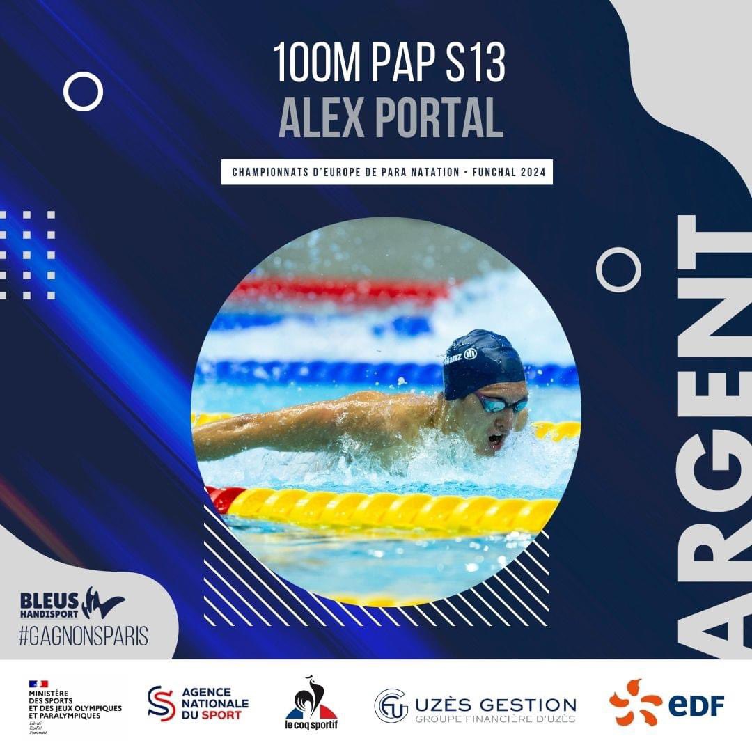 🏊‍♂️ 𝐎𝐔𝐕𝐄𝐑𝐓𝐔𝐑𝐄 𝐃𝐔 𝐂𝐎𝐌𝐏𝐓𝐄𝐔𝐑 Un début argenté sur l’Euro de Natation. Hector Denayer ouvre la danse avec une course stratosphérique sur le 100m brasse SB9 en explosant son record (1:06.42). Alex Portal s'offre également l'argent sur le 100m papillon S13 (55.89).