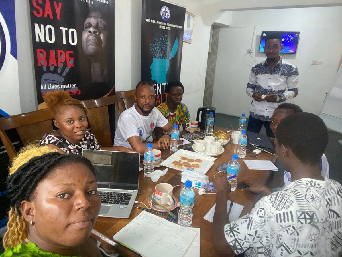 West Africa Women SL (@westafricawome2) on Twitter photo "Exciting day at WAWGE-SL HQ as Ambassador Sheku Foryoh leads a productive training on project writing and capacity building. Proud to see our staff members developing new skills to make a bigger impact. <a href="/SavetheChildren/">Save the Children US</a> <a href="/UNFPASierraleon/">UNFPA Sierra Leone</a> <a href="/GenderMinistryL/">Ministry of Gender, Children & Social Protection</a> <a href="/FirstLadyBio/">H. E. Fatima Maada Bio</a> "Exciting day at WAWGE-SL HQ as Ambassador Sheku Foryoh leads a productive training on project writing and capacity building. Proud to see our staff members developing new skills to make a bigger impact. <a href="/SavetheChildren/">Save the Children US</a> <a href="/UNFPASierraleon/">UNFPA Sierra Leone</a> <a href="/GenderMinistryL/">Ministry of Gender, Children & Social Protection</a> <a href="/FirstLadyBio/">H. E. Fatima Maada Bio</a>