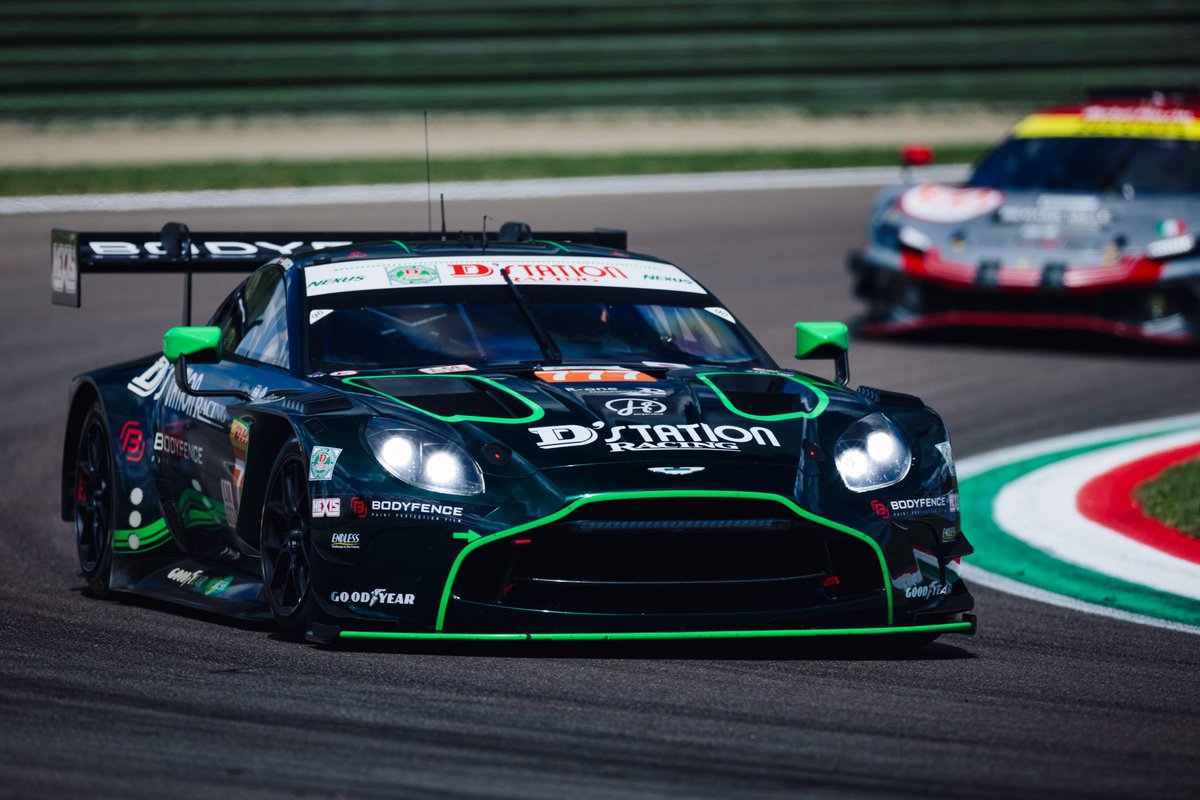 Points finishes for both Aston Martin Vantage GT3s in the 6 Hours of Imola, Round 2 of the FIA World Endurance Championship. The Heart of Racing team crossed the line fifth in LMGT3, while D’station Racing recorded tenth. On to Spa in May! #AstonMartin #Vantage #6HImola #WEC