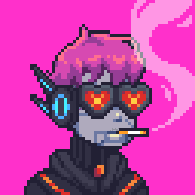 GM Neo Punks! ☀️ Always be yourself, express yourself, have faith in yourself, do not go out and look for a successful personality and duplicate it. Have a great and beautiful day! @NeoPunksSaga #NFTs #pixelart