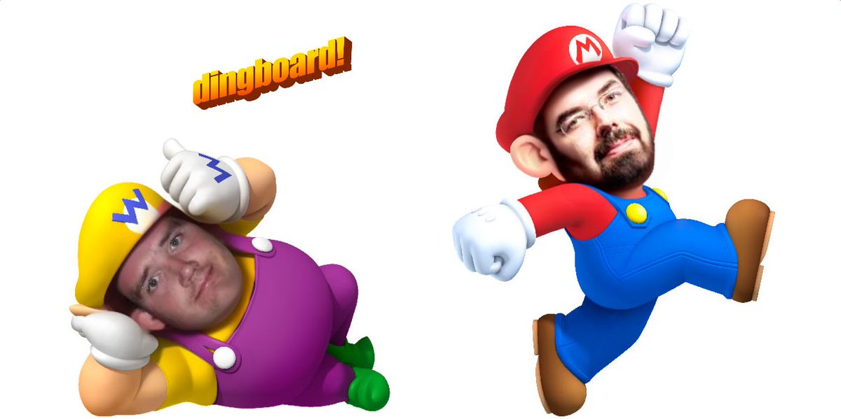 every mario has his wario, to show him what could've been