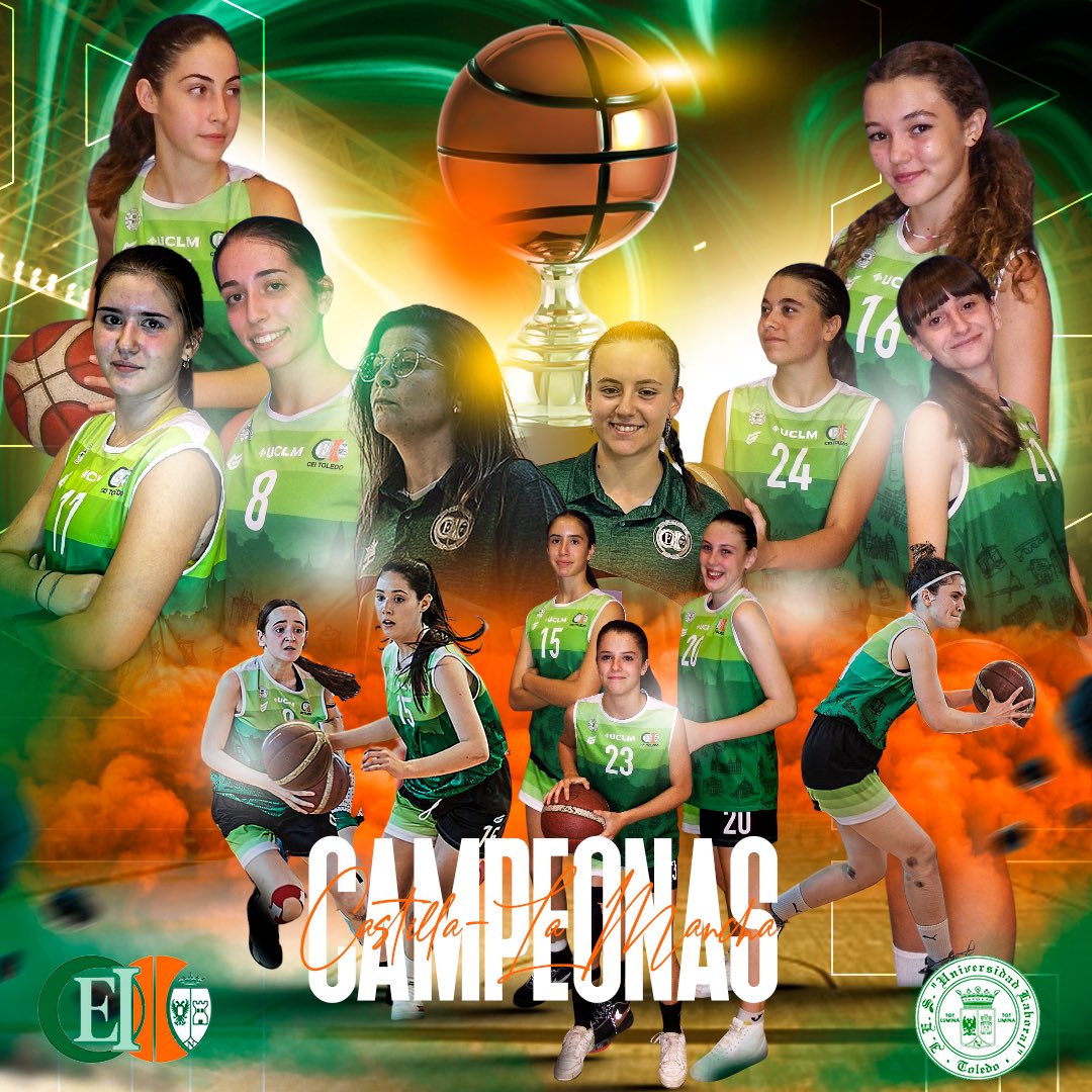 CAMPEONAS DE CASTILLA LA MANCHA 

Una vez más y ya van tres, enhorabuena a todas y os espera de nuevo el campeonato de España.💚