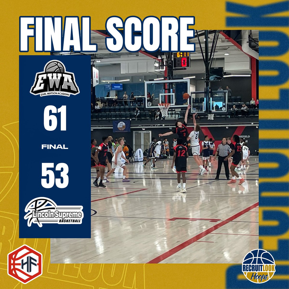RL_HoopsNextUP's tweet photo. 14U: Final EWA 61 Vs. Lincoln Supreme 53 #RLHoops #RLHoopsJr https://t.co/r15PqQTcCk