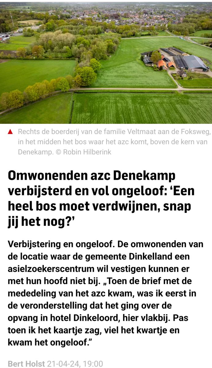 MichaelvdBurg2's tweet photo. Bos eruit, #asielzoekers erin..
#ditlandiskapot.. https://t.co/VgsCej9wG5