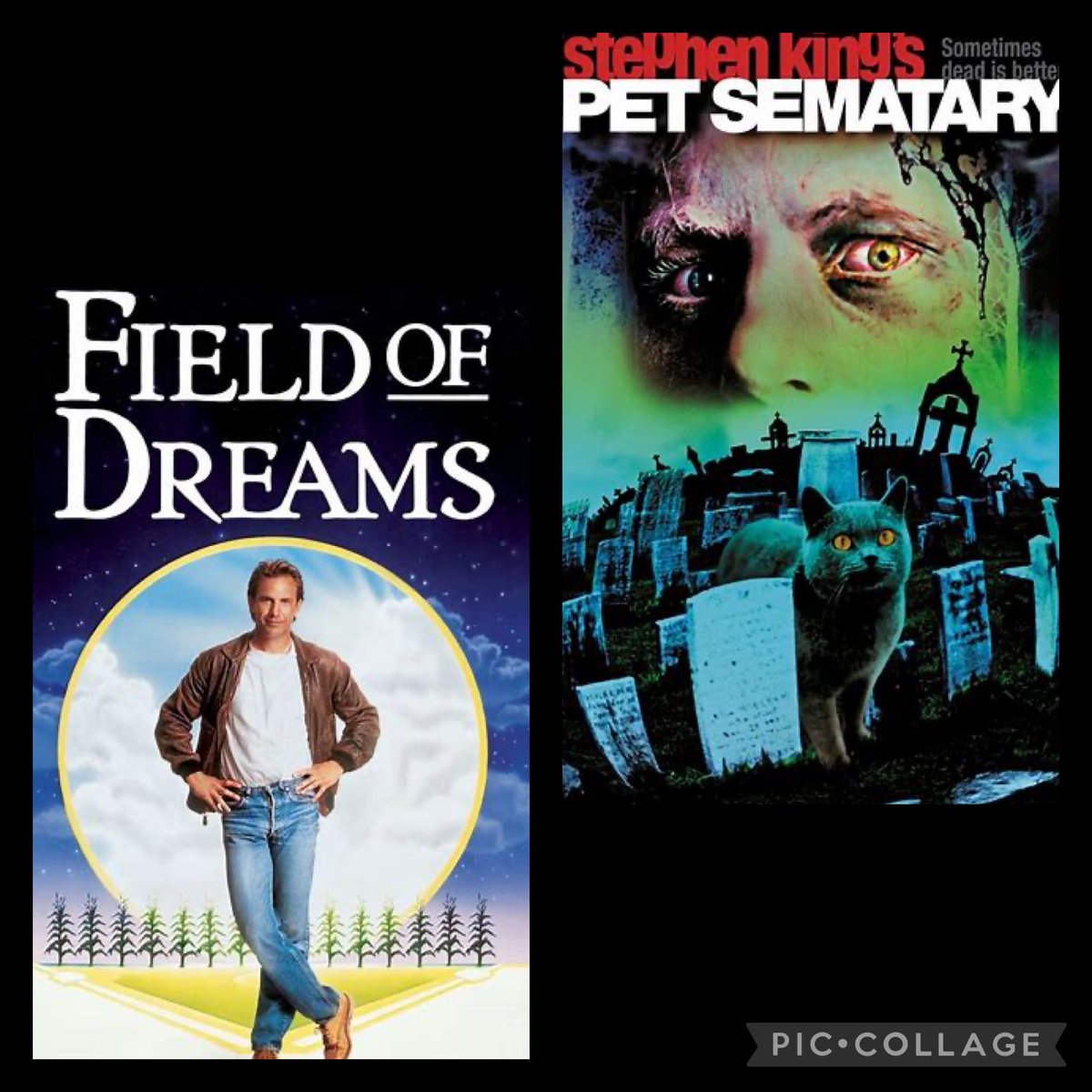 Field of Dreams and Pet Semetary were released on this day in 1989

#FieldofDreams #PetSemetary #80smovies #1980s