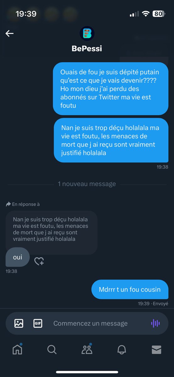 PabrielPattal's tweet photo. @bxnji667 @KELUPACKM Vraiment des dégénérés dans cette commu https://t.co/PDPMZc1aU2