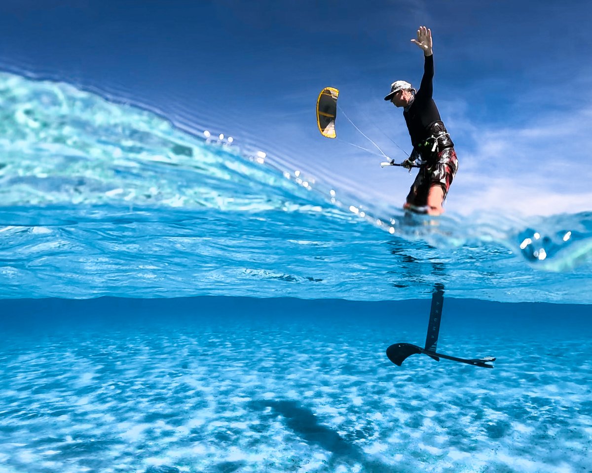 Photo of the Day: Not a worry in the world for #GoProAwards recipient Alban Herdzina 😎 This submission to GoPro.com/Awards earned him a $250 payday. #GoPro #Kitesurfing #Tropics #BoraBora #Foiling #Hydrofoil