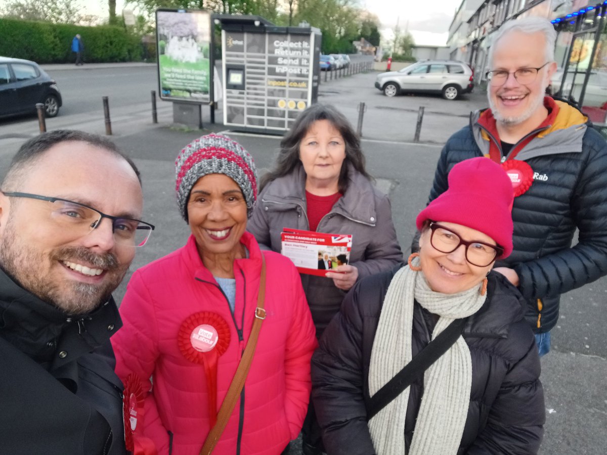 Another great week on the doorstep in Broadheath Ward, engaging with residents. Remember to use your postal vote today and make sure your voice is heard. #BroadheathWard