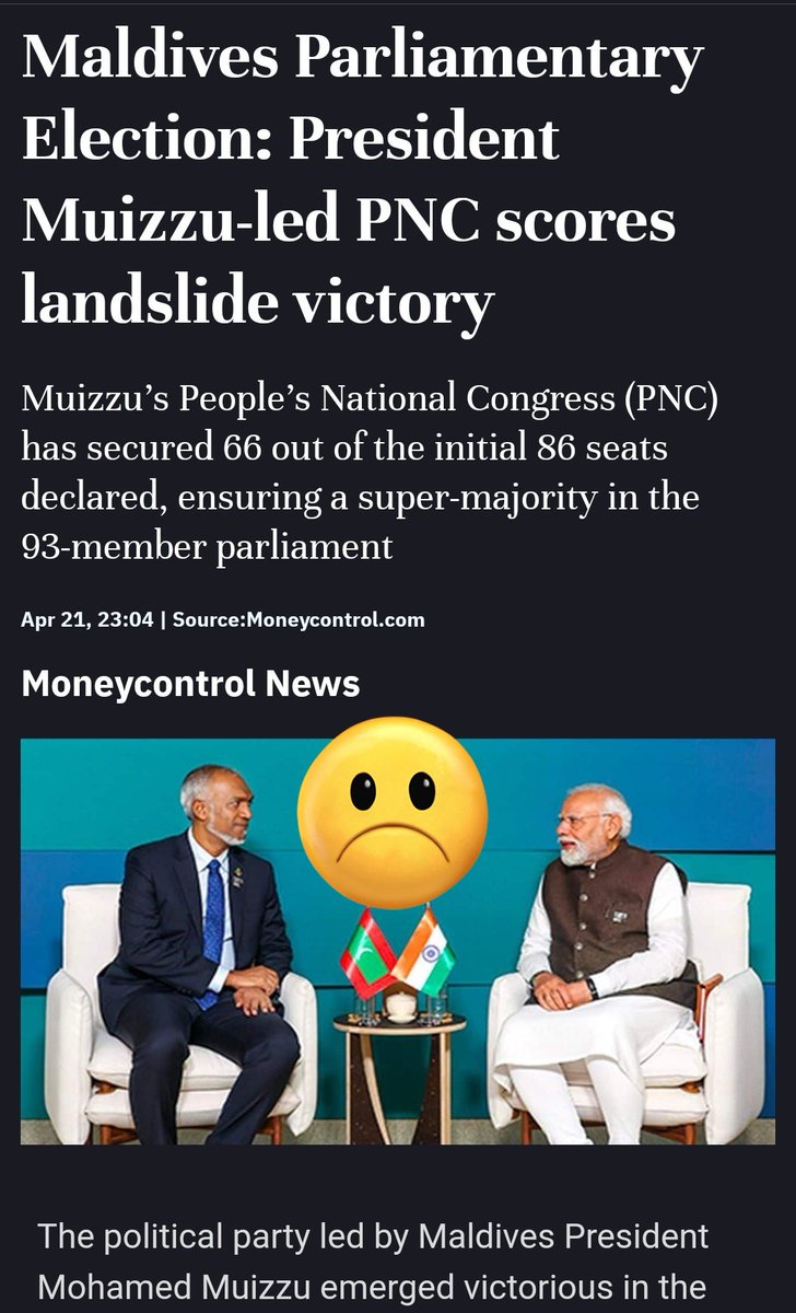 Clearly this is what Maldives people Congrats💥
 We don't want Indian taxpayers money goes waste from now on 
Let's make sure our govt won't follow neighbour first policy to Maldives.
#boycottMaldives #cancelfundingtomaldives 
#no_vote_to_BJP 
#BJPManifesto