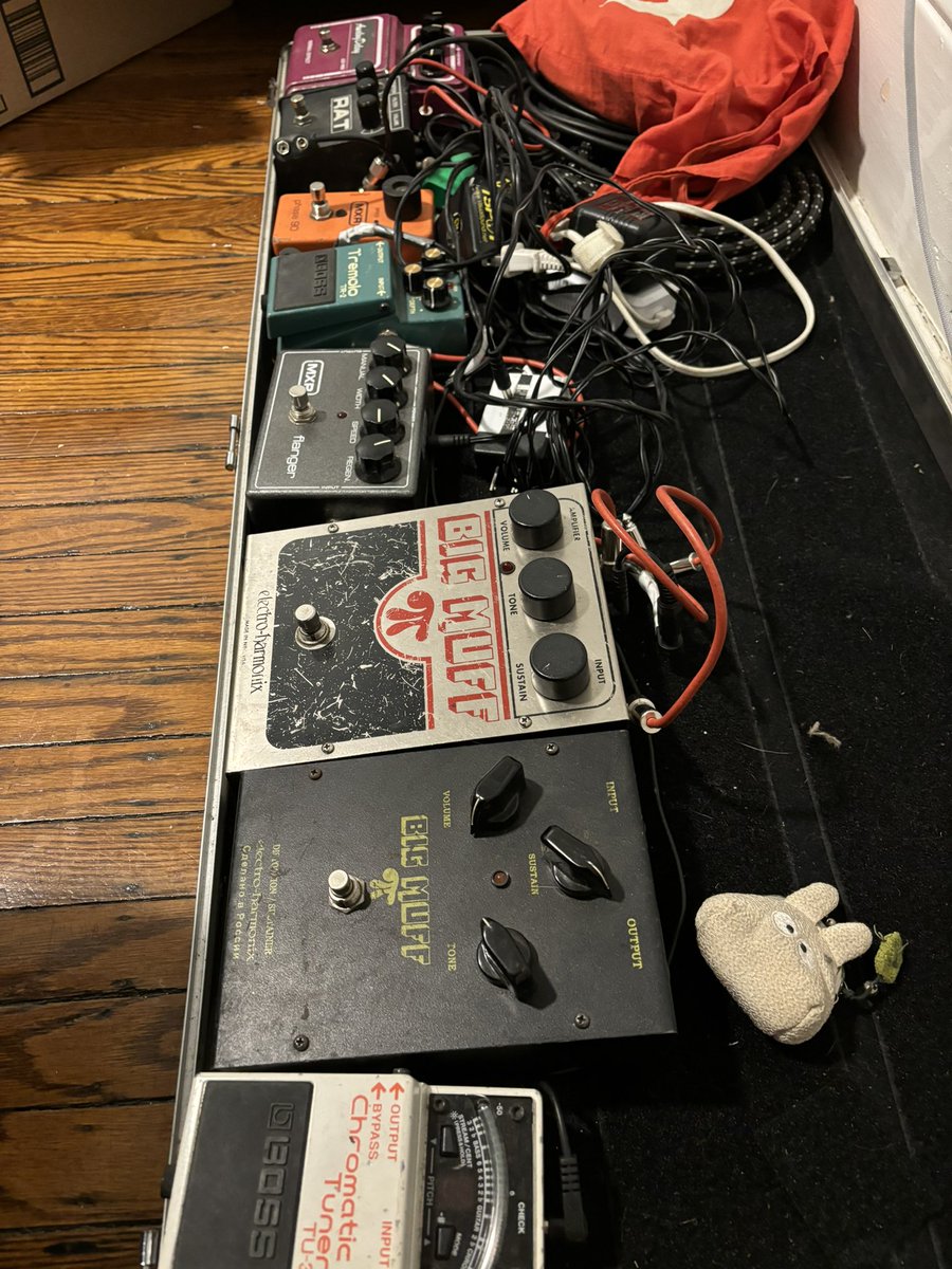 All my pedals have come back to my feet!