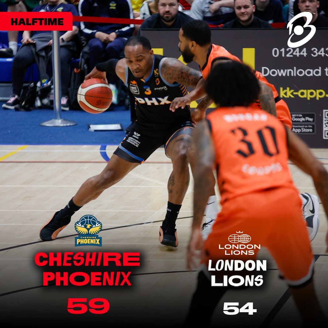 34 points in Q2 for @CheshireNix see them take the lead 🔥 📺 Don’t miss the second half: youtube.com/live/sjAp6fujy… #UNBEATABLE #BritishBasketballLeague