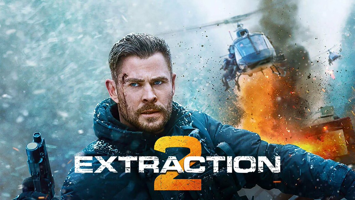 This morning's #movie: #Extraction2.
#film #cinema #movies