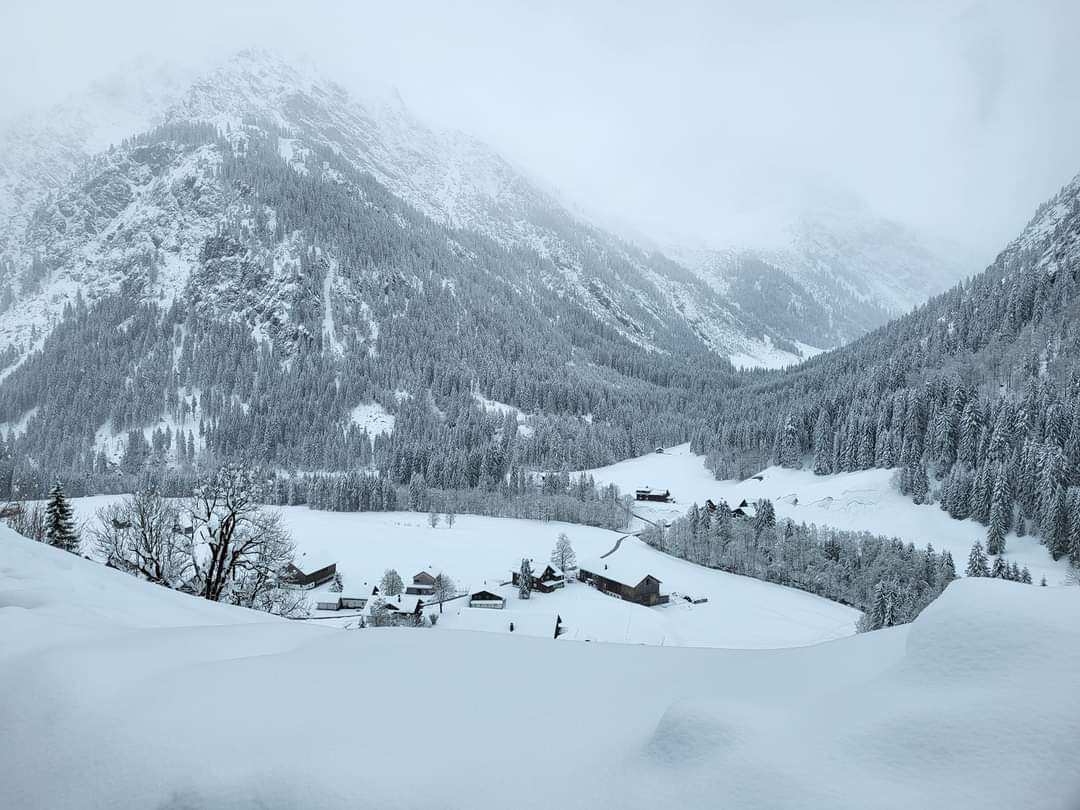 Heute  in Kleinwalsertal ❄️