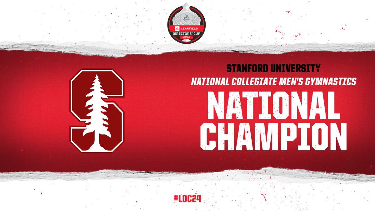 Congratulations to @GoStanford for winning their fifth-straight National Collegiate Men's Gymnastics National Championship! #LDC24