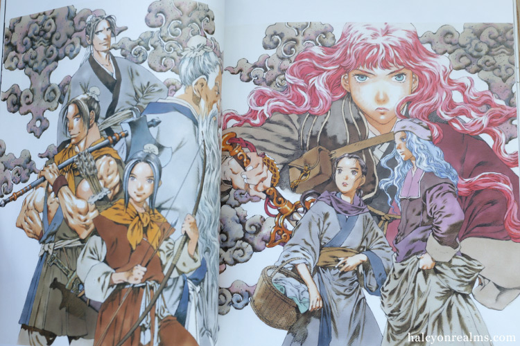 The Twelve Kingdoms Anime Settei art book is a beautiful collection of illustrations and character model sheets by Yamada Akihiro ( Lady Of Pharis / RahXephon ). Explore more in my review 十二国記 アニメ設定画集 山田章博 アートブック レビュー - https://t.co/85hxl5Adkd 