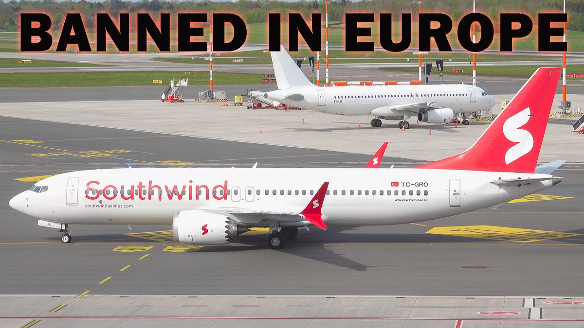 NEW VIDEO | [4K] BANNED IN EUROPE | Southwind Boeing 737 MAX 8 at Hamburg Airport | WATCH HERE -> youtu.be/hIgU3XAIH68?si…