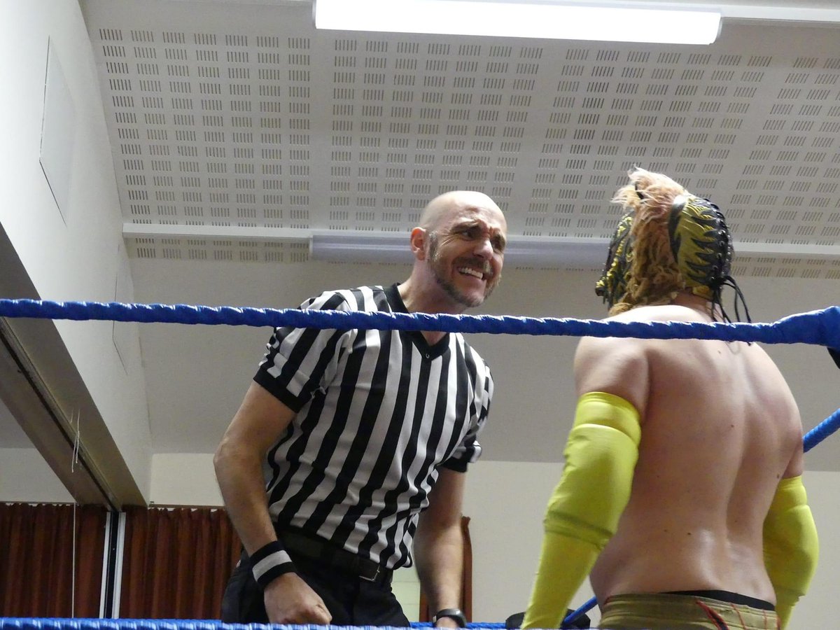 The face you pull when….? 

🤼‍♀️ @swf_uk / @TeamKAPOWuk 
📸 CR Photography
💪  @LionKidUK 

#socks 
#socksaddict #sockschallenge  #sockknittersofinstagram 
#MC 
#Host #hosting
#referee 
#commentary 
#upcomingevents #britwrestling #britwres
#ticketsonsale
#tickets #wrestling