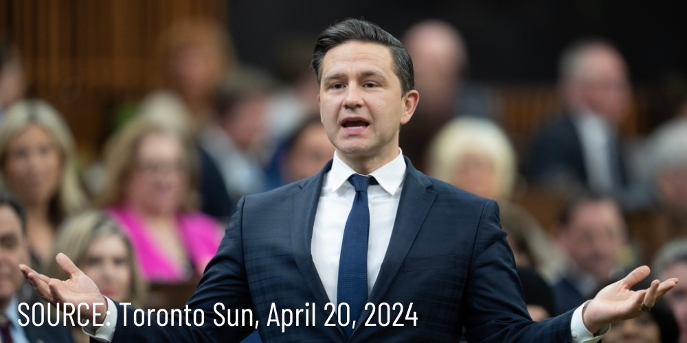 #REPORT: Pierre Poilievre says he's going to cut income tax when elected, arguing that simply abolishing the carbon tax will not go far enough to fix Trudeau's affordability crisis.