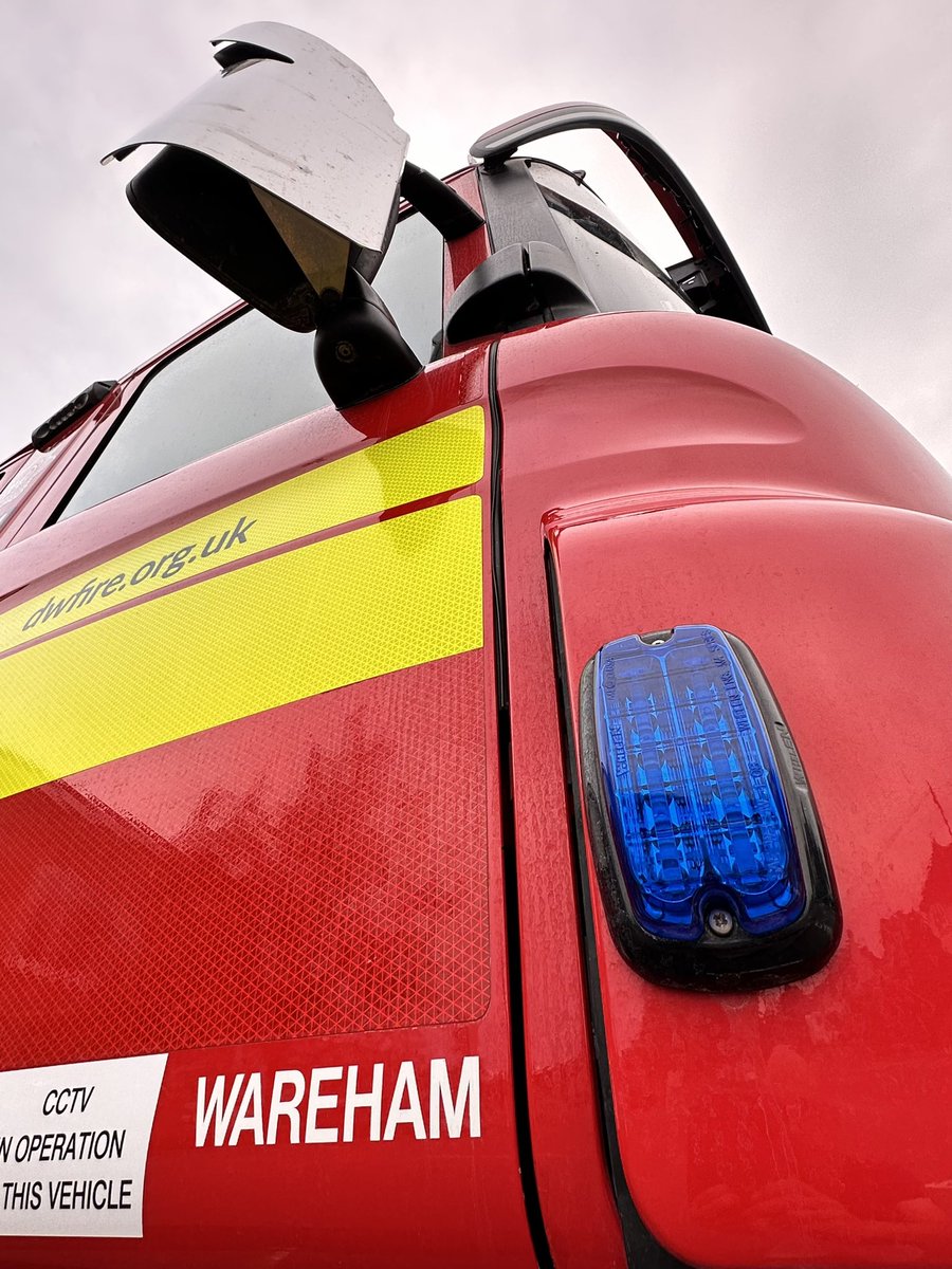 🚨Fire calls 🚨 2:49pm Busy afternoon as one fire engine was sent to Moreton to rescue a teenager who was stuck on a tree over a large pond. We were joined by Tech Rescue from Poole, Dorchester Fire station and Dorset Police. #WarehamFireStation #pooleFireStation