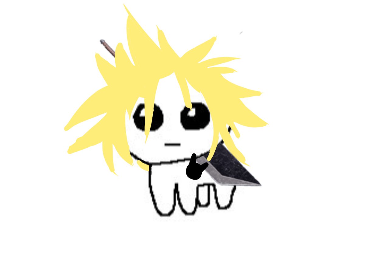 cloud strife (I think)