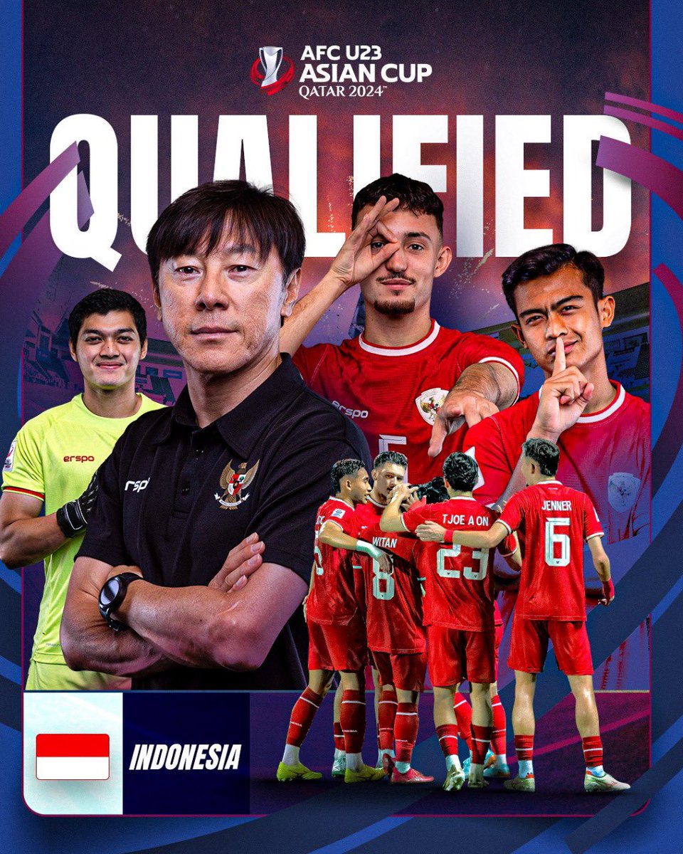 FaktaSepakbola's tweet photo. INDONESIA lolos ke quarter-final (8 besar) Piala Asia U23 2024 🇮🇩

Calon lawan yang akan dihadapi adalah pemuncak klasemen Grup B. Antara JEPANG atau KOREA SELATAN

Kalau kalian wahai netizen yang budiman lebih pengen ketemu yang mana?🤔 https://t.co/s6mqkO5tk7