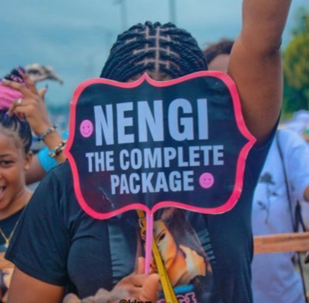 A queen in her own lane. If it's by physical look alone, others can try stay in her level

Nengi is more than a beautiful face

#NengiRebeccaHampson