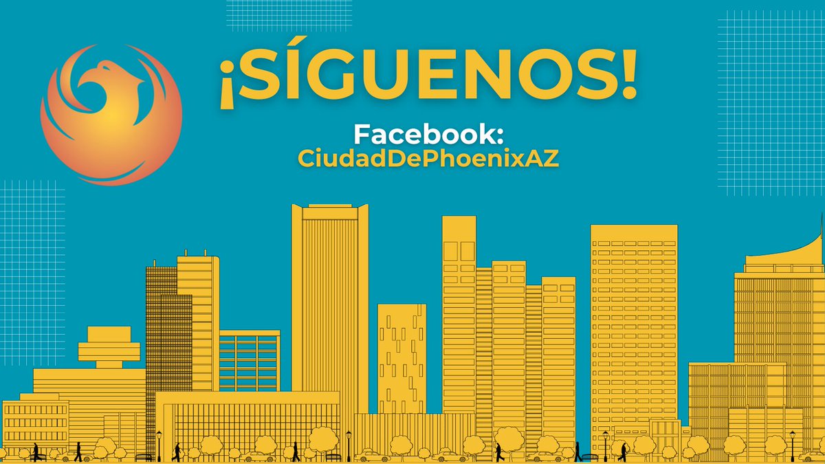 Ready to stay in the loop with all things Phoenix? 🌵 Our new Spanish Facebook Page is here! 📢 Connect with us at Ciudad de Phoenix, AZ for updates on City services, local events, and more. Let's build a stronger community together. Don't forget to reshare! @CiudadDePhoenix