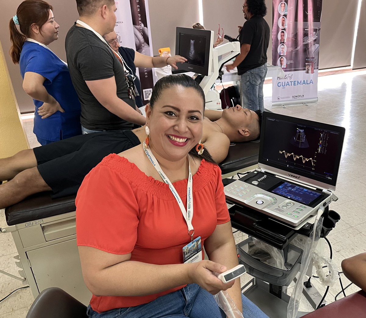 ArgaizR's tweet photo. Fantastic #POCUSFest Guatemala 🇬🇹!

Had fun teaching and learning with my friends @panchopocus and @pablommerlomd from @ASARUC1 https://t.co/RpIfxYmZxb
