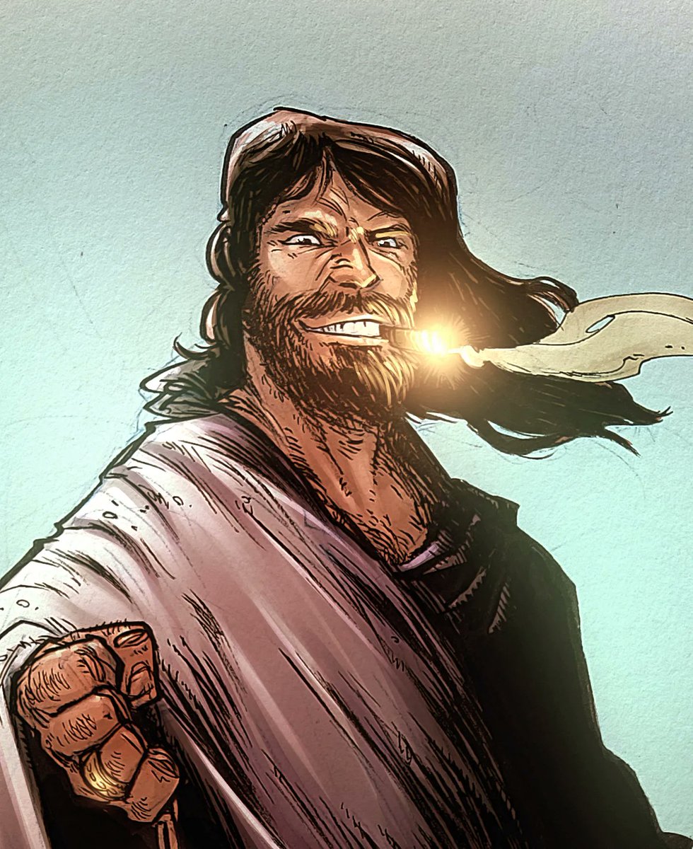 manolo_shaggy's tweet photo. "SECOND COMING"
...y ahora, a color.
#drawingart #drawings #draw #illustration #Illustrator #artwork #ArtistOnTwitter #artist #digitalartwork #digitaldrawing #DigitalArtist #digitalcolour https://t.co/kK28eGF33q