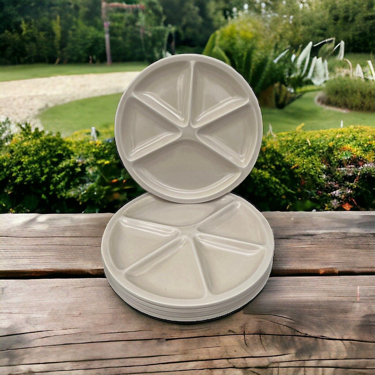 French Le Creuset divided plate set £64.99 free postage #allthingsfrenchstore #lecreuset #buyvintage #bargainhunt allthingsfrenchstore.etsy.com/listing/162788…