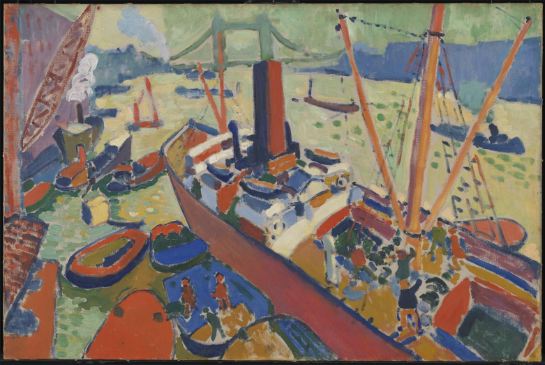 The Pool of London
Andre Derain
1906

post-impressionism, fauvism
oil, canvas