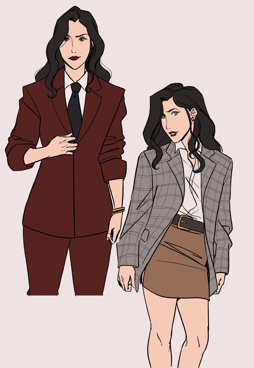 I wanted to clean up and compile some of my favorite Asami sketches. You know, just because. 🤭😮‍💨